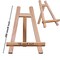 DSHE Small Tabletop Display Stand 8 inch Wooden Table Top A-Frame Artist Easel Canvas Photo Picture Sign Holder Stand